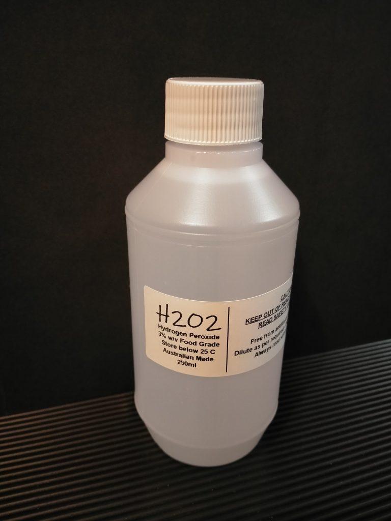 Hydrogen Peroxide Food Grade 3 250ml 4539